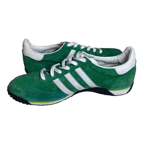 Vintage 2005‎ Adidas Adispeed Men US 10.5 Green White 116976 main image 12